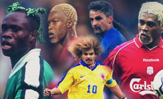 10 Weirdest Hairstyles ever by Football Players.