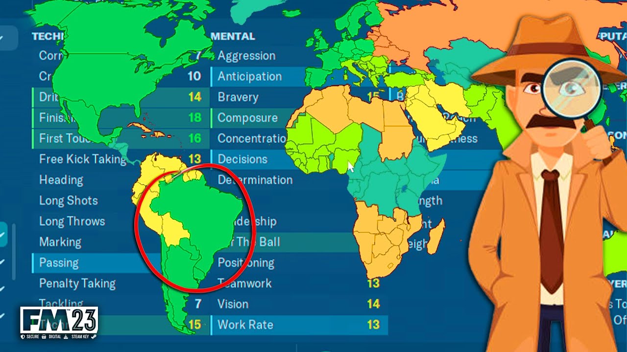 Scouting Guide Football Manager 23 - Seif Khaled