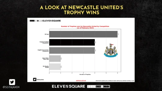 A Look at Newcastle United’s Trophy Wins